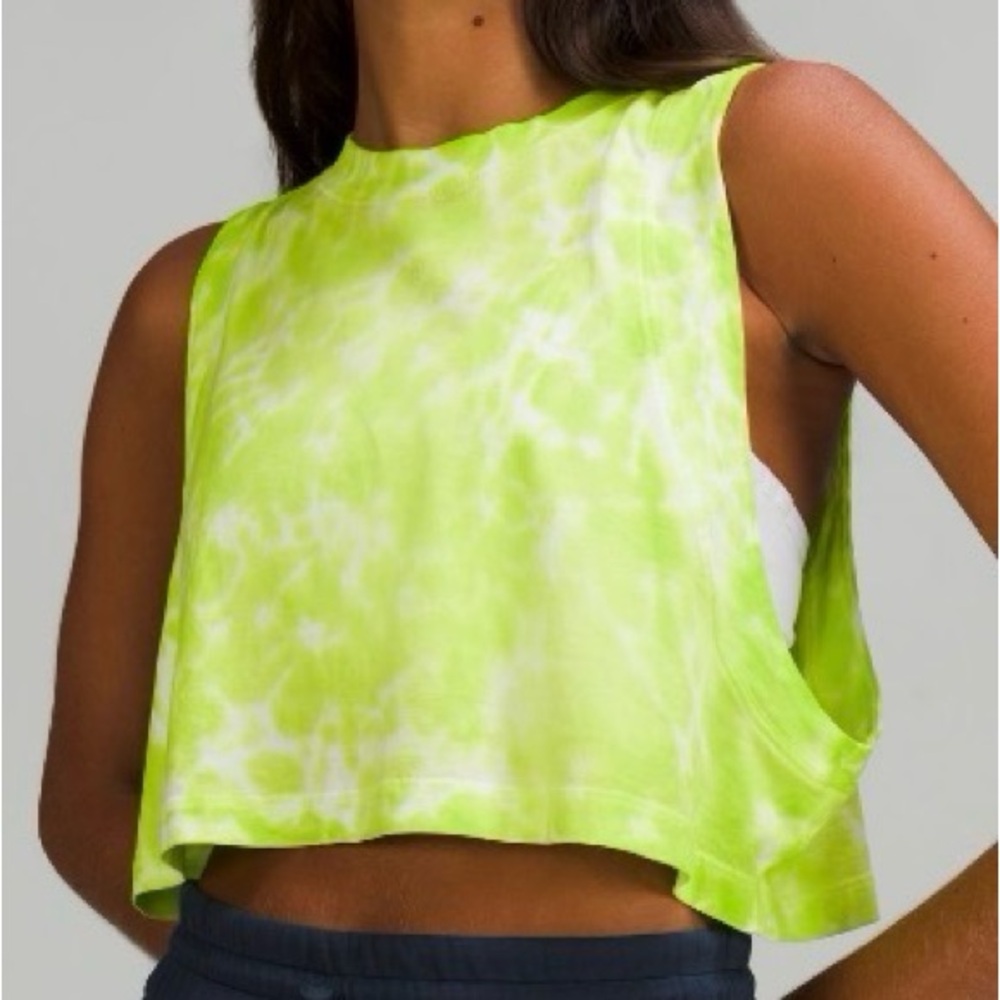 Lululemon All Yours Cropped Tank Top
